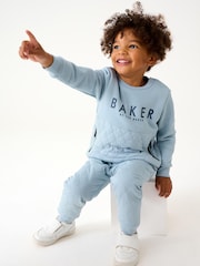 komplet prešitega puloverja in hlač za prosti čas Baker by Ted Baker (0-6 let) - Slika 9 iz 14