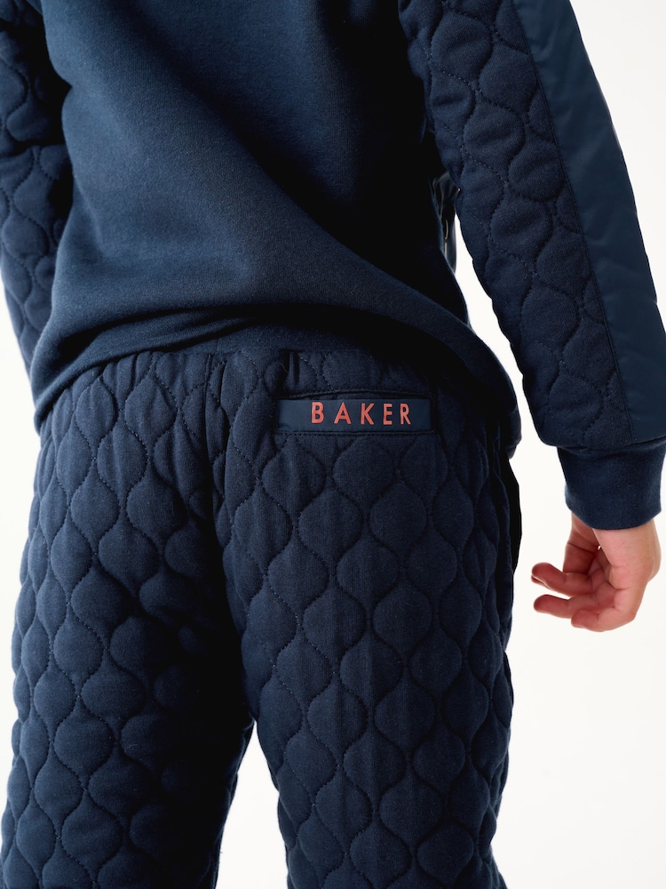 Baker by Ted Baker (0-6yrs) Quilted Sweater and Jogger Set - Image 13 of 13