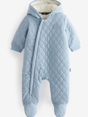 Baker by Ted Baker Blue Snugglesuit - Image 7 of 7