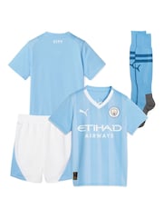 Puma Light Blue Manchester City Home 23/24 Minikit - Image 2 of 2