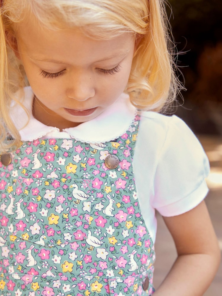 JoJo Maman Bébé White Polo Shirt - Image 1 of 5
