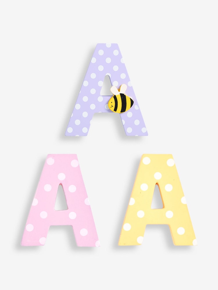 JoJo Maman Bébé Pastel Wooden Letters - Image 2 of 13