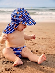 JoJo Maman Bébé Blue Crab Swim Nappy - Image 1 of 5