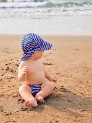 JoJo Maman Bébé Blue Crab Swim Nappy - Image 2 of 5