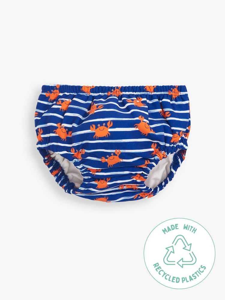 JoJo Maman Bébé Blue Crab Swim Nappy - Image 5 of 5