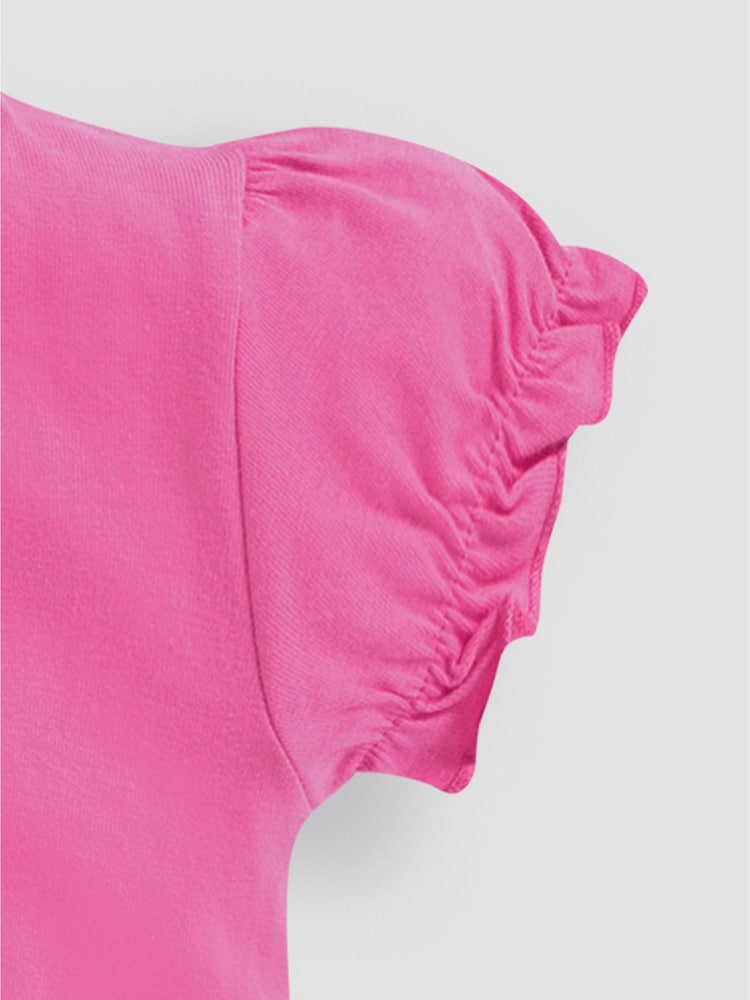 JoJo Maman Bébé Orchid Pink T-Shirt - Image 6 of 6 JoJo Maman Bébé Orchid Pink T-Shirt - Image 6 of 6