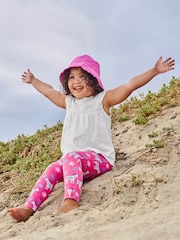 JoJo Maman Bébé Orchid Pretty Twill Sun Hat - Image 2 of 3