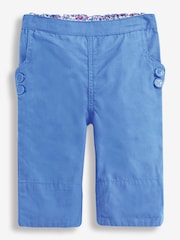 JoJo Maman Bébé Cornflower Girls' Twill Clamdiggers - Image 2 of 2