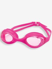 JoJo Maman Bébé Fuchsia Pink Children's Swimming Goggles - Image 1 of 2