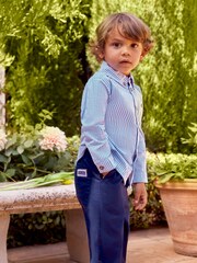 Темно-синий - Саржевые брюки чинос JoJo Maman Bébé - Изображение 2 из 6