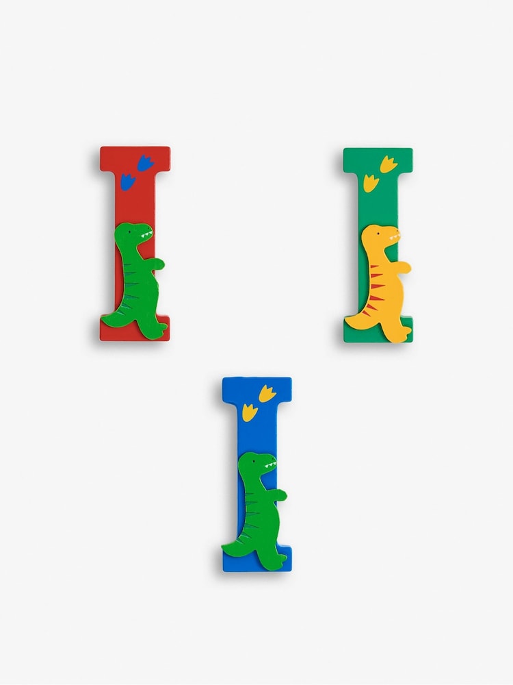 JoJo Maman Bébé Dinosaur Wooden Letters - Image 6 of 12