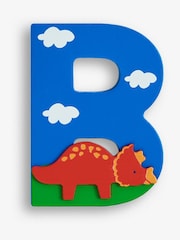 JoJo Maman Bébé Dinosaur Wooden Letters - Image 7 of 12