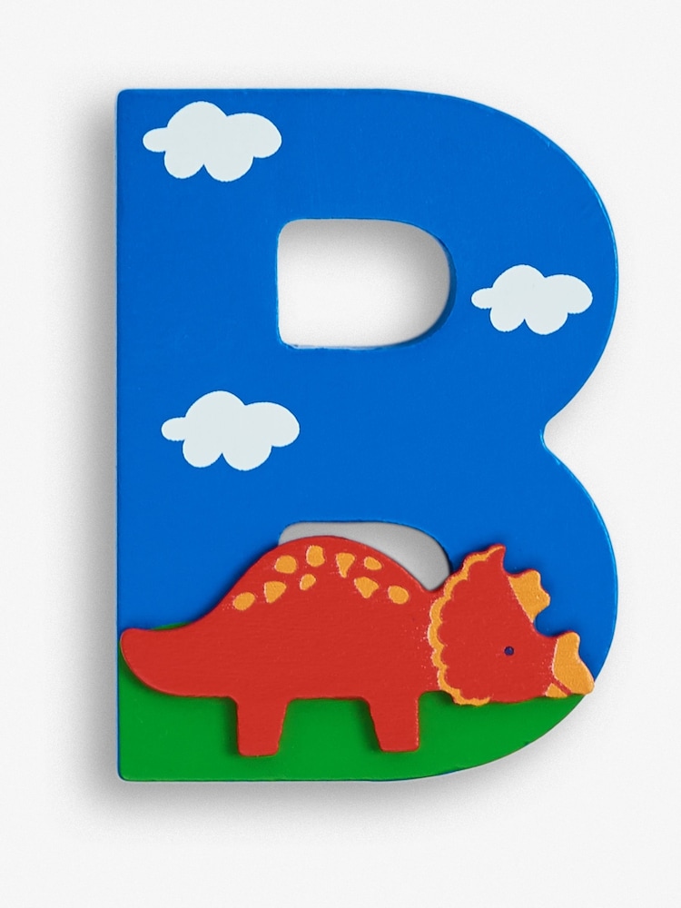 JoJo Maman Bébé Dinosaur Wooden Letters - Image 7 of 12