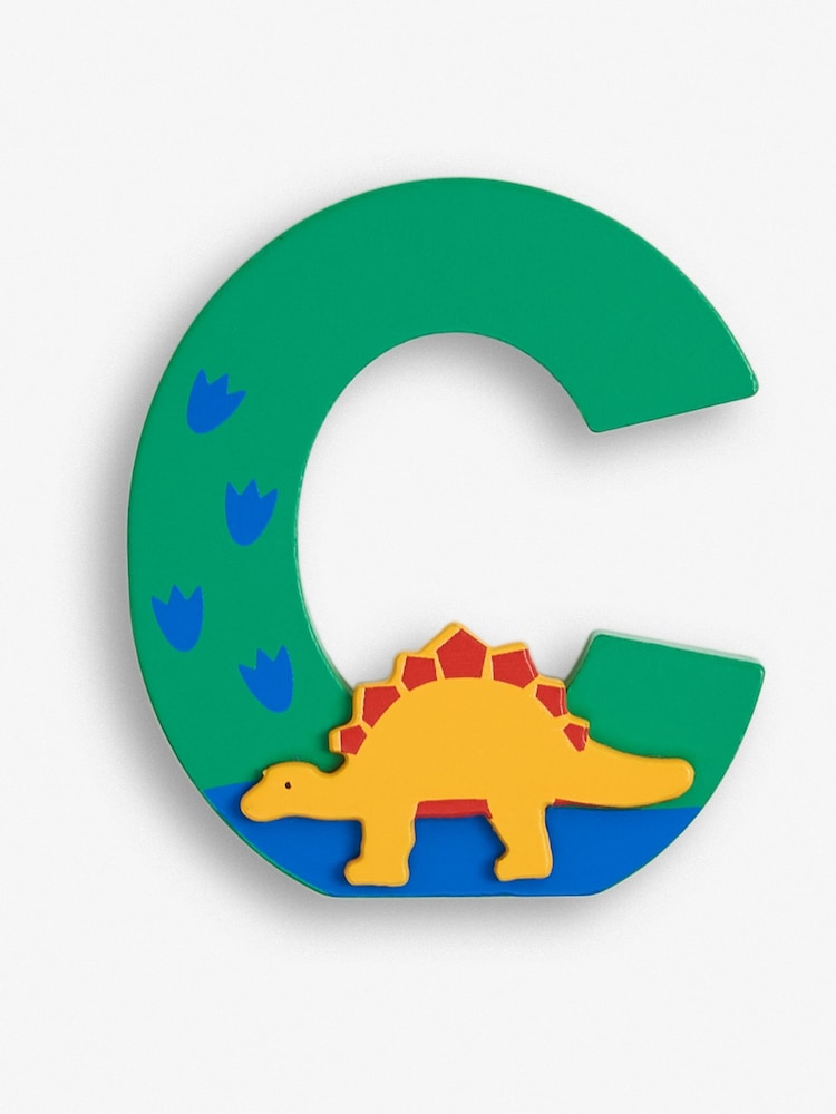 JoJo Maman Bébé Dinosaur Wooden Letters - Image 8 of 12