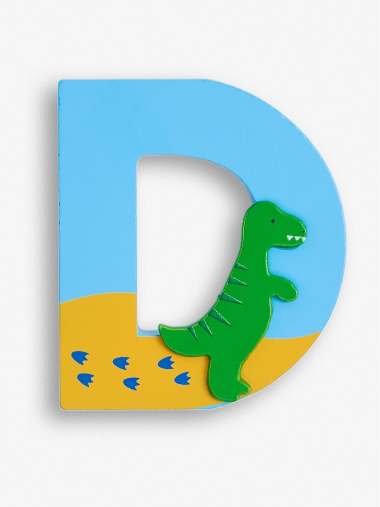 JoJo Maman Bébé Dinosaur Wooden Letters - Image 9 of 12