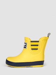 JoJo Maman Bébé Marigold Yellow Ankle Wellies - Image 2 of 4