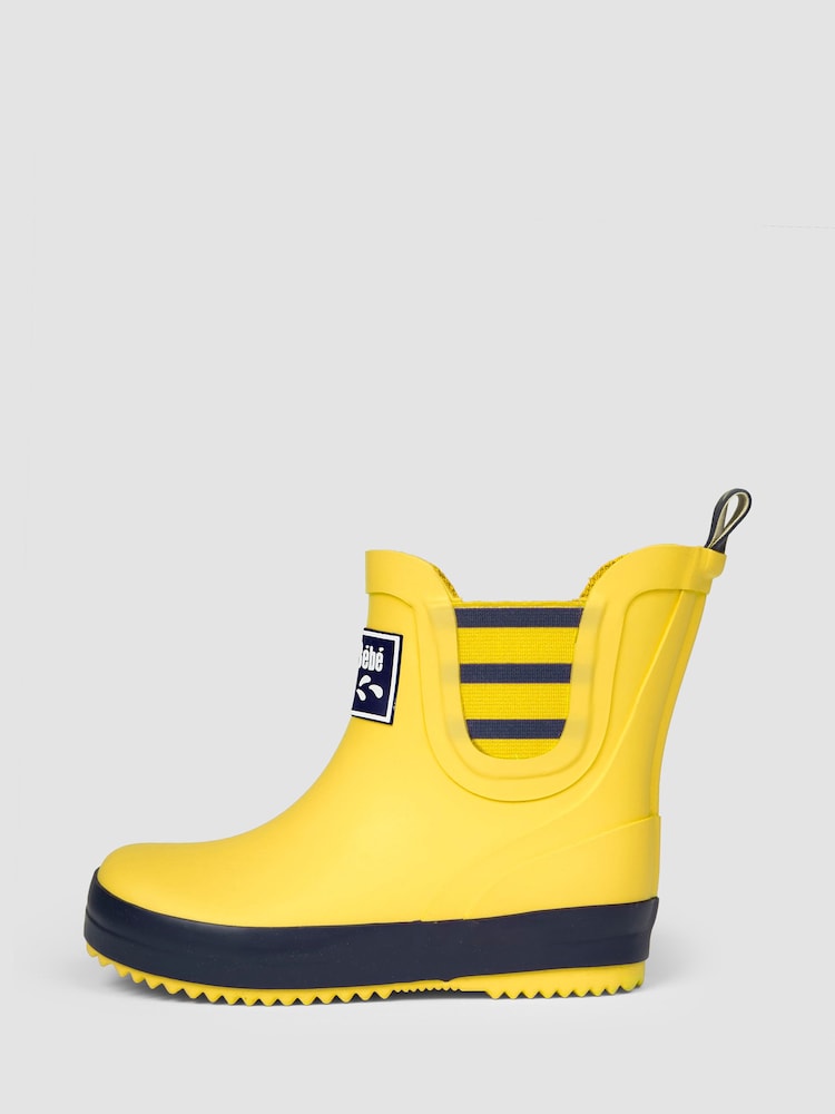 JoJo Maman Bébé Marigold Yellow Ankle Wellies - Image 2 of 4