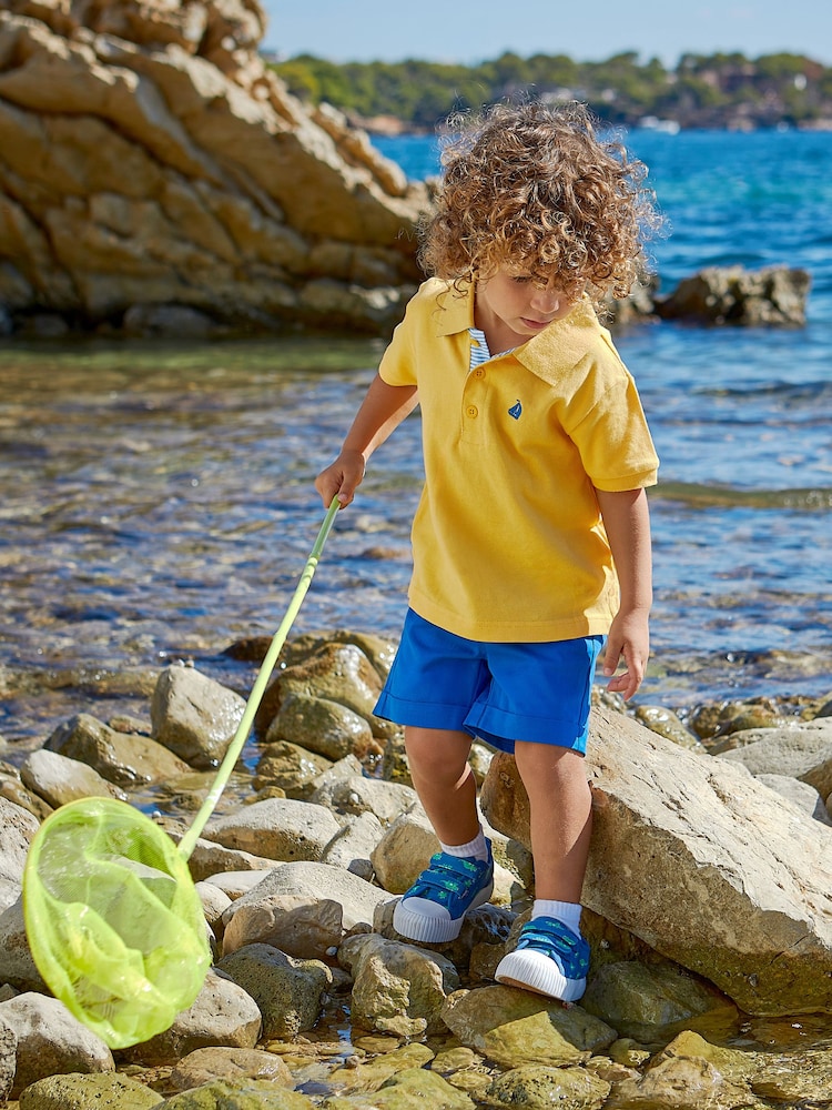 JoJo Maman Bébé Yellow Polo Shirt - Image 2 of 7