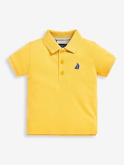 JoJo Maman Bébé Yellow Polo Shirt - Image 5 of 7
