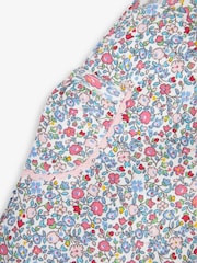 JoJo Maman Bébé Pink 2-Pack Floral Baby Trousers - Image 4 of 5