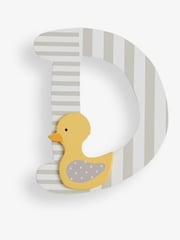 JoJo Maman Bébé Grey Wooden Letters - Image 6 of 12