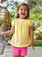 JoJo Maman Bébé Orchid Twill Shorts - Image 1 of 4