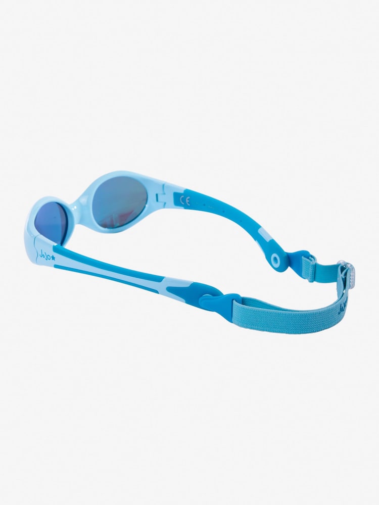 JoJo Maman Bébé Duck Egg Kids' Flexible Sunglasses with Straps - Image 2 of 4 JoJo Maman Bébé Duck Egg Kids' Flexible Sunglasses with Straps - Image 2 of 4