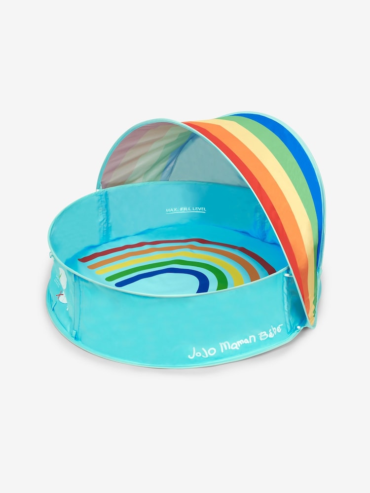 JoJo Maman Bébé Rainbow Pop Up Paddling Pool - Image 1 of 6