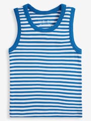 JoJo Maman Bébé Dinosaur 3-Pack Boys' Vest Set - Image 4 of 5