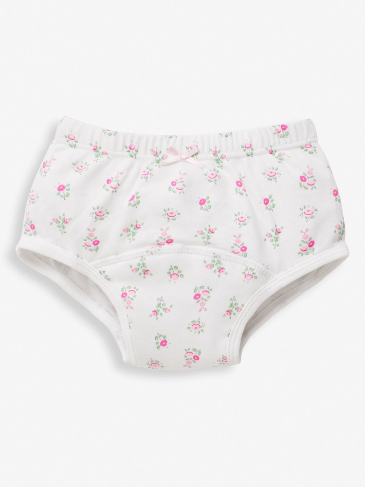JoJo Maman Bébé Bunny 3-Pack Girls' Training Knickers - Image 3 of 4