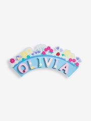 JoJo Maman Bébé Multi Curved Flowerpot Door Plaque - Image 1 of 2