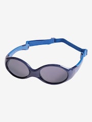 JoJo Maman Bébé Navy Blue Kids' Flexible Sunglasses with Straps - Image 1 of 2