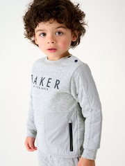 Baker by Ted Baker (0-6yrs) Quilted Sweater and Jogger Set - Image 9 of 10