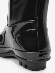 Gloss Black Buckle Wellies - Image 4 of 6
