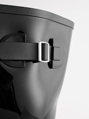 Gloss Black Buckle Wellies - Image 5 of 6