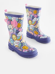 Navy Bright Character Buckle Wellies - Image 1 of 5