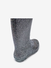 Silver Glitter Wellies - Image 4 of 4