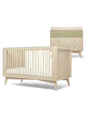 Mamas & Papas Natural Coxley 2 Piece Nursery Furniture Set - Image 3 of 6