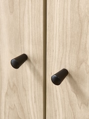 Mamas & Papas Natural Olive Green Coxley Wardrobe - Image 5 of 8