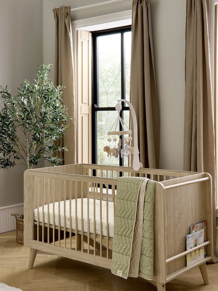 Mamas & Papas Natural Coxley Cot Bed - Image 1 of 8