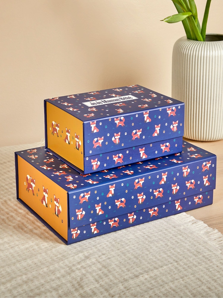 JoJo Maman Bébé Navy Fox Gift Box - Image 2 of 3