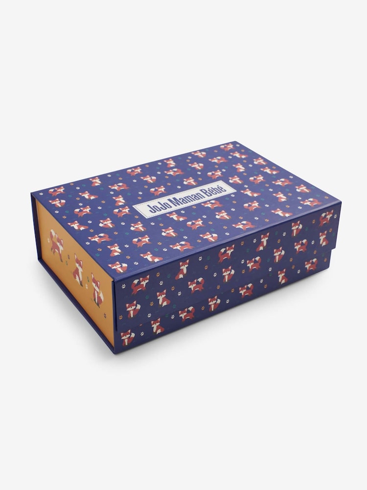 JoJo Maman Bébé Navy Fox Gift Box - Image 3 of 3