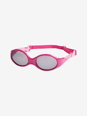 JoJo Maman Bébé Fuchsia Kids' Flexible Sunglasses with Straps - Image 1 of 1