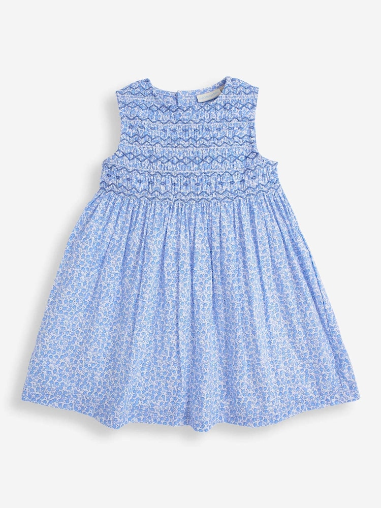 JoJo Maman Bébé שמלת סמוקי פרחונית - Image 3 of 6