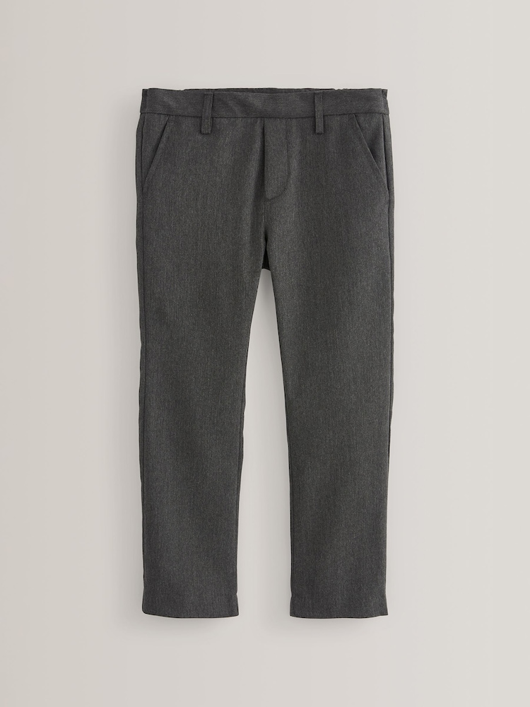 Gris - Pantalones pitillo elásticos de vestir para el colegio  (3 - 17 años) - Imagen 1 de 4