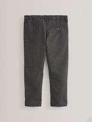 Gris - Pantalones pitillo elásticos de vestir para el colegio  (3 - 17 años) - Imagen 2 de 4