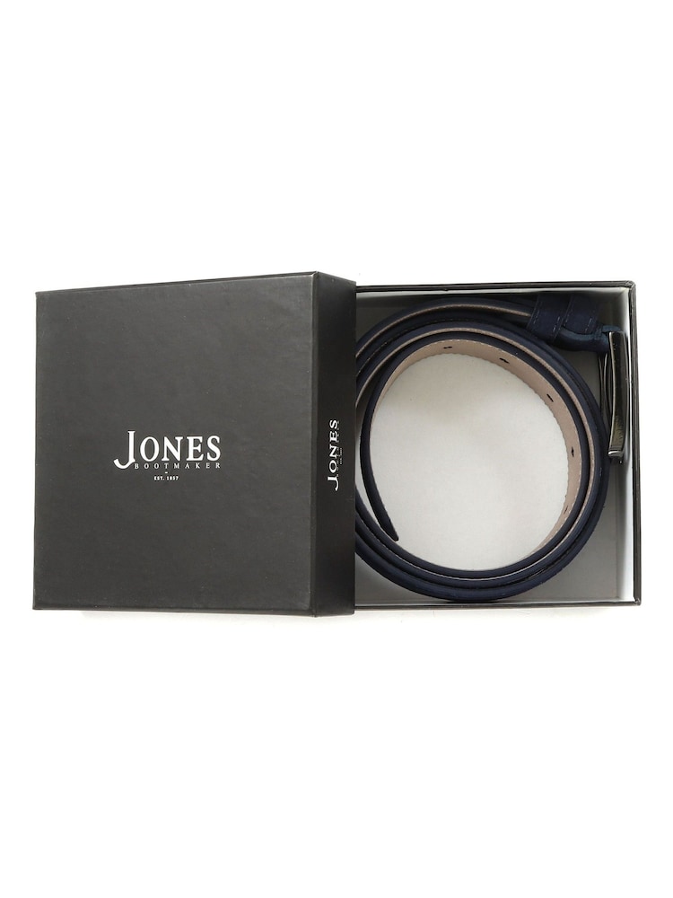 Jones Bootmaker Mens Upney Suede Leather Belt - Image 3 of 3