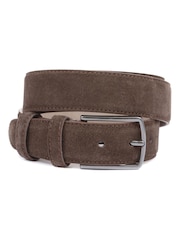Jones Bootmaker Mens Upney Suede Leather Belt - Image 1 of 3