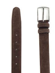 Jones Bootmaker Mens Upney Suede Leather Belt - Image 2 of 3