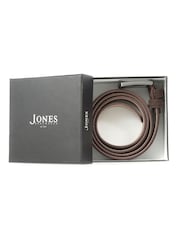 Jones Bootmaker Mens Upney Suede Leather Belt - Image 3 of 3